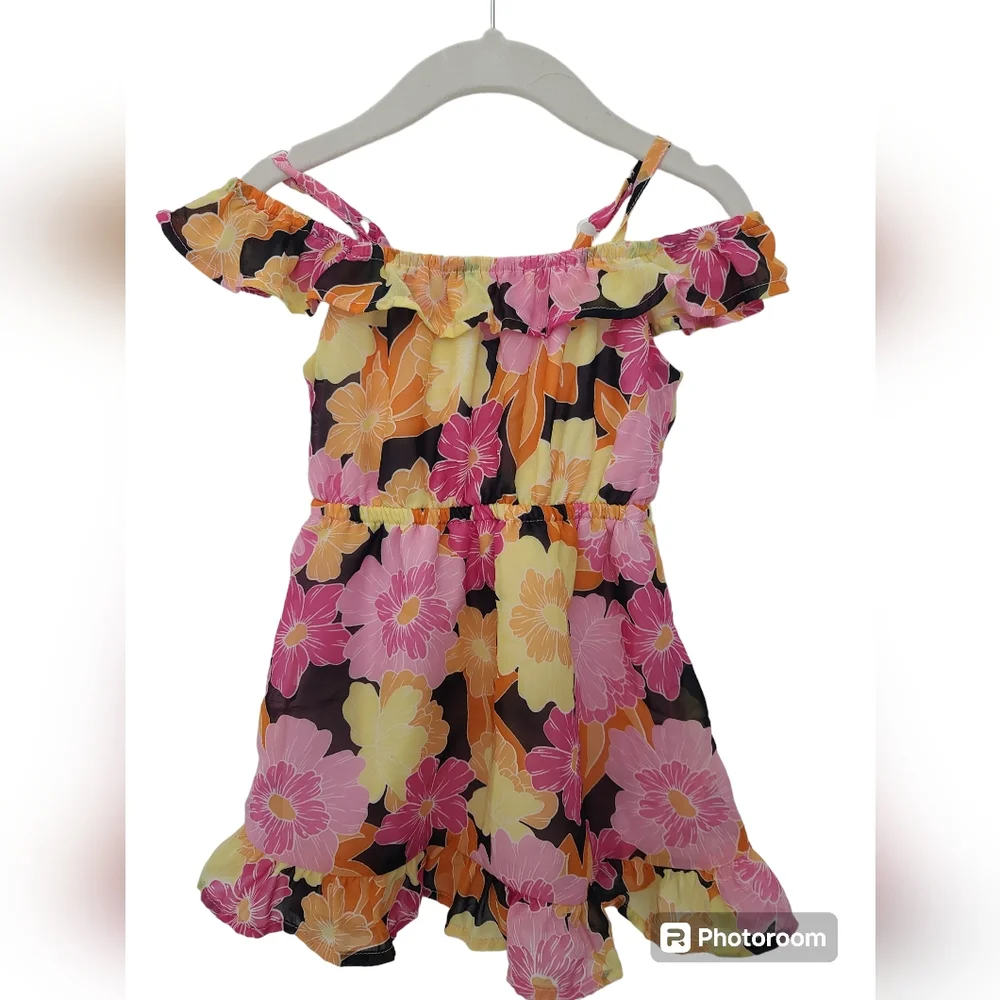 The Children's Place Girl  Flower Dress Size 2T - Picture 3 of 6
